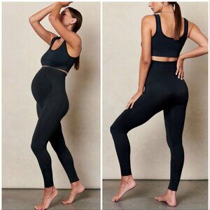 Women's Black Maternity Leggings